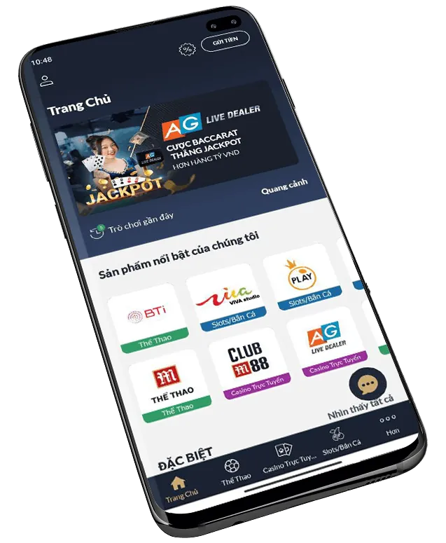 Giao diện thân thiện w88vt casino